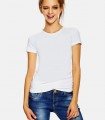 Classic daily simple white t-shirts