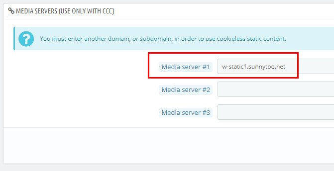 How to add media servers