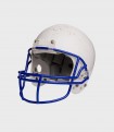 Pure white football helmet