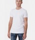 Simple crew neck white shirts