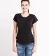 Daily black crew neck shirt, short sleeve crew neck